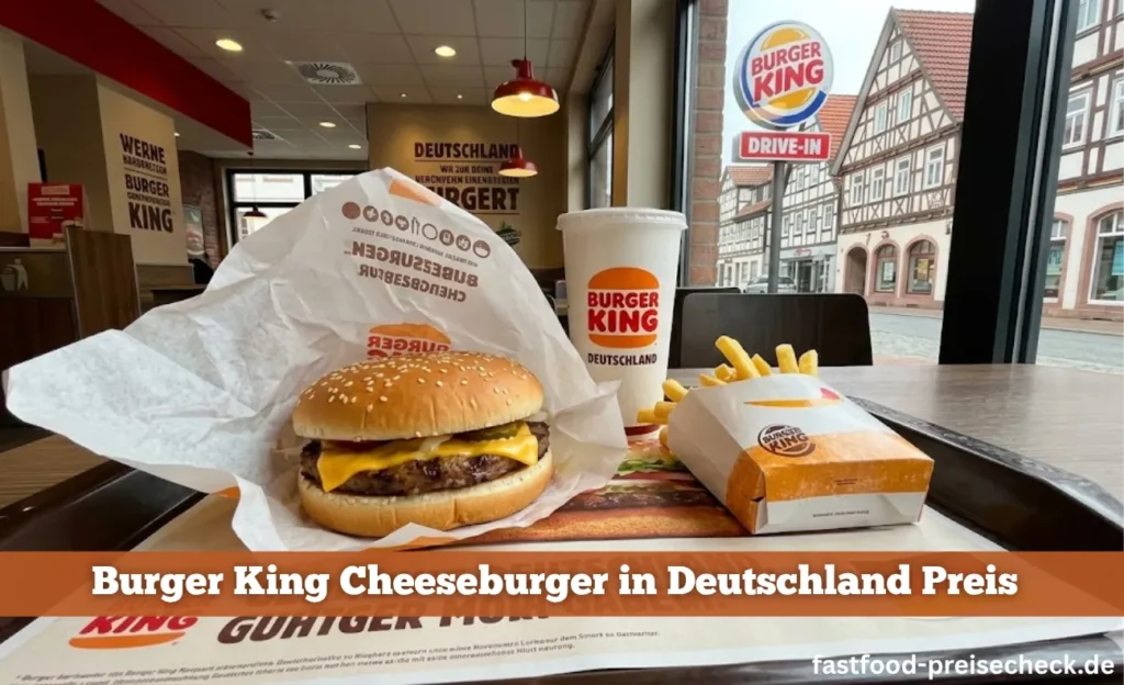 Burger King Cheeseburger in Deutschland