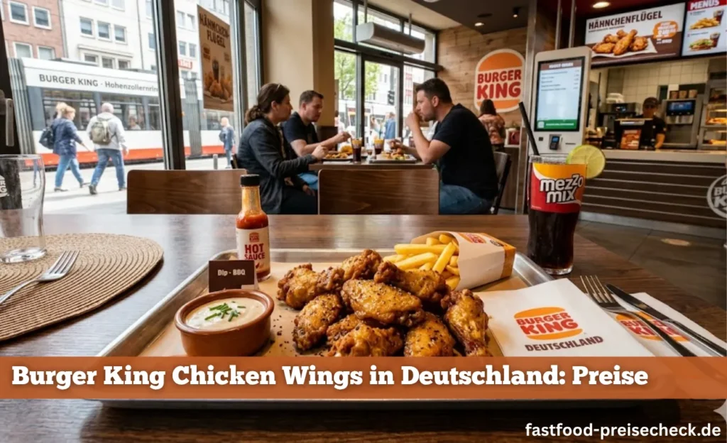 Burger King Chicken Wings in Deutschland