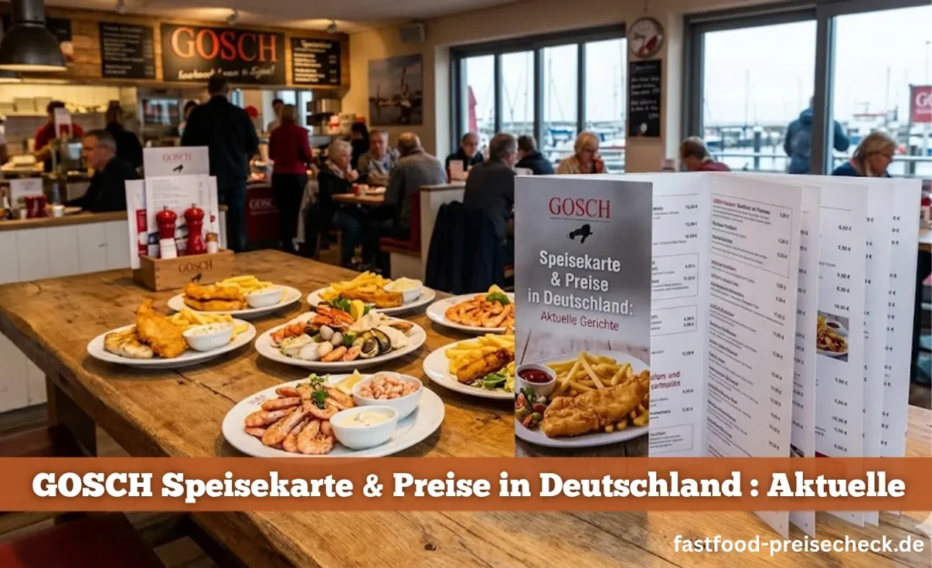 GOSCH Menu Preise deutschland