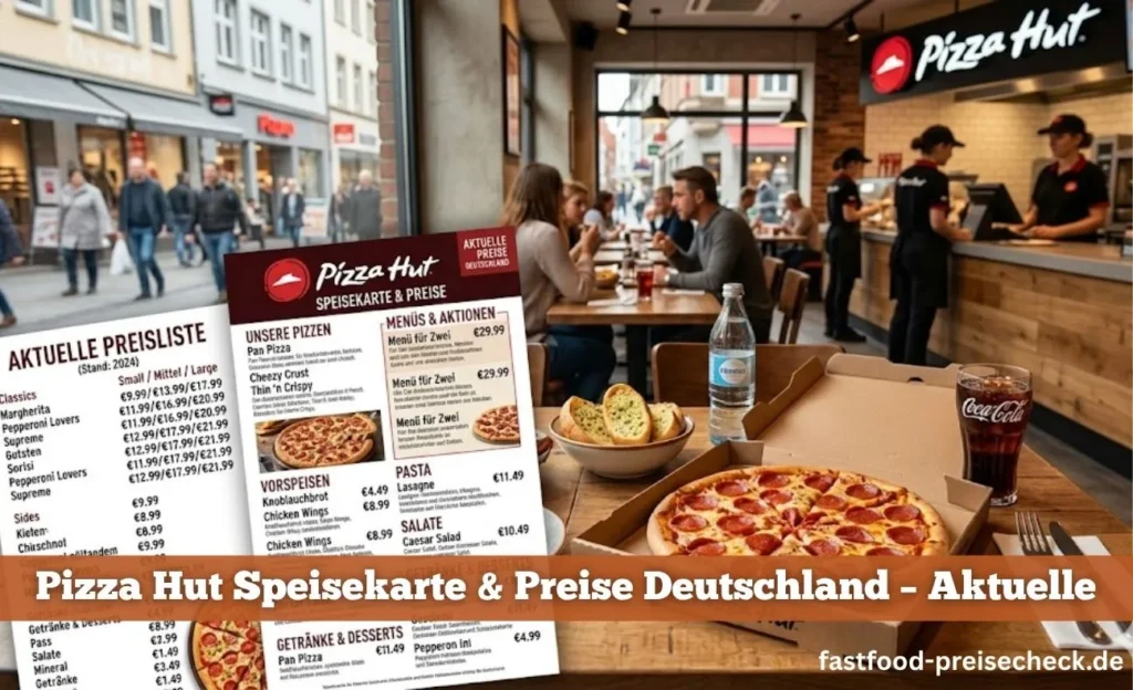 Pizza hut menu preise in deutschland